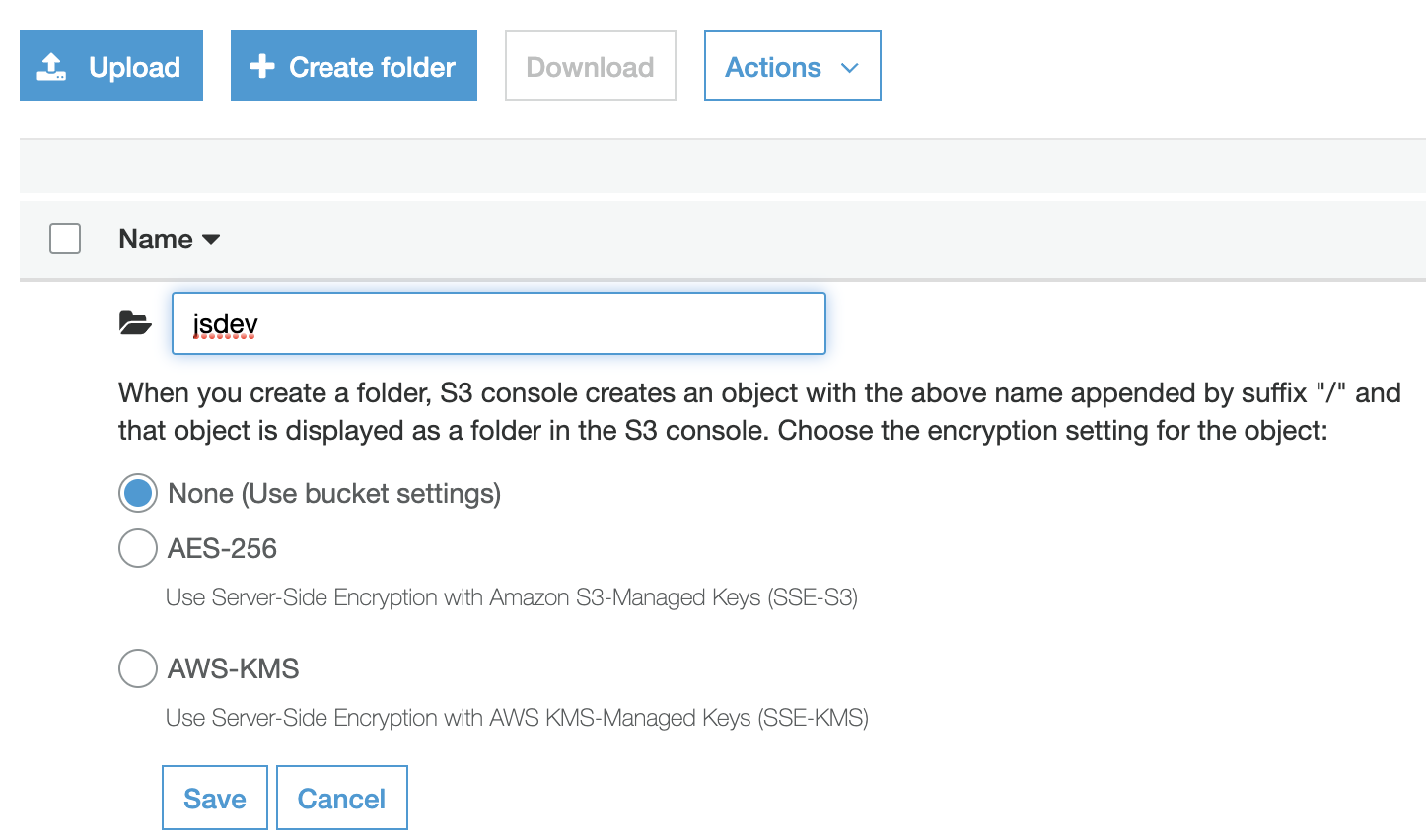 Development container Staging/Development